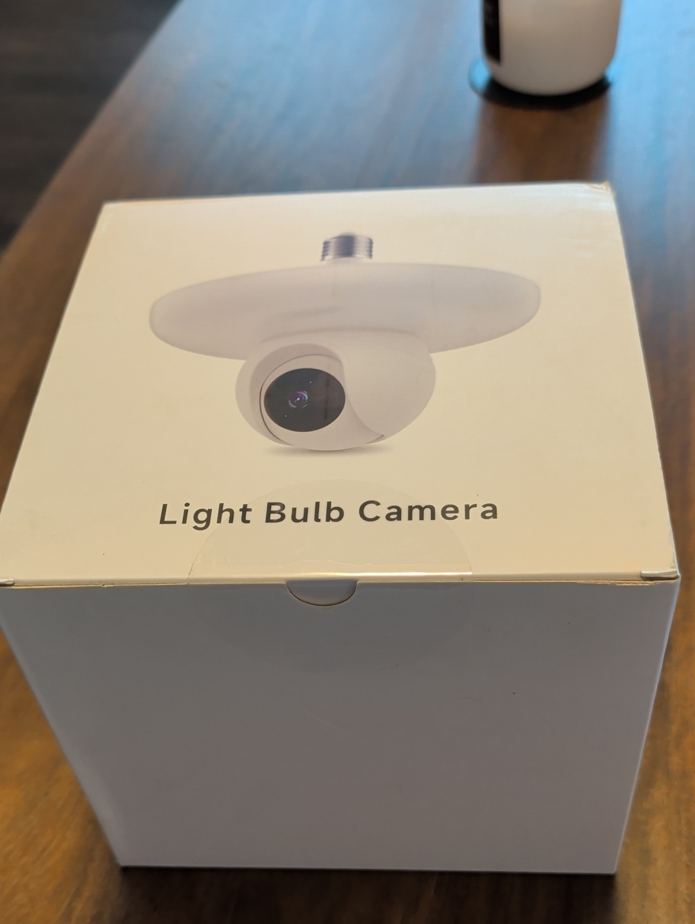 Light Bulb Camera - White